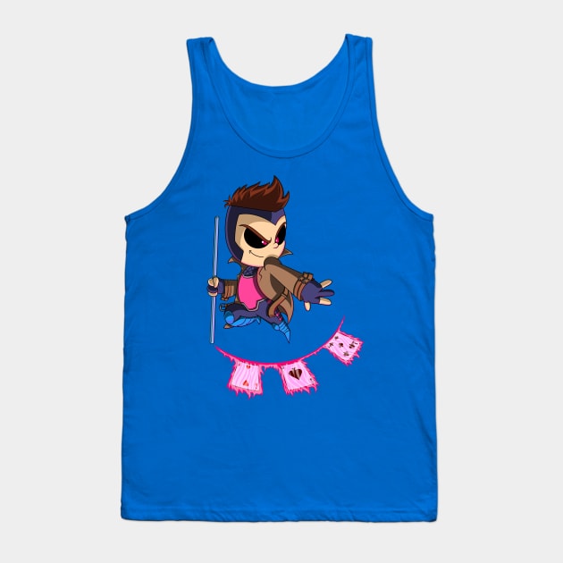 Gambit Chibi Mon Ami Tank Top by chrisnazario